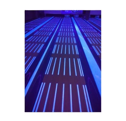 Durable Direct Synthetic Bowling Lane Multi Color 11-12.7Mm Thick OEM Acceptable