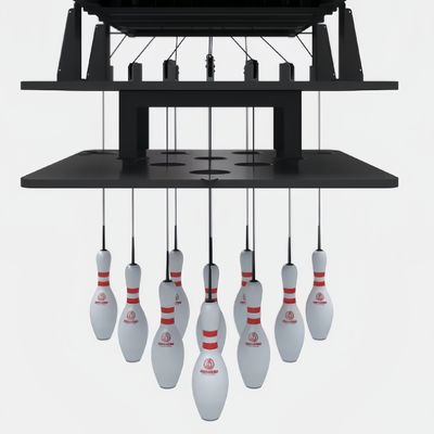 Manufacture's 31x1.75 Black Bowling Lanes with String Pinsetter and Affordable Choice
