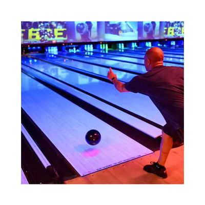 Exercise Muscle Customization Synthetic Bowling Lane for Amusement Park