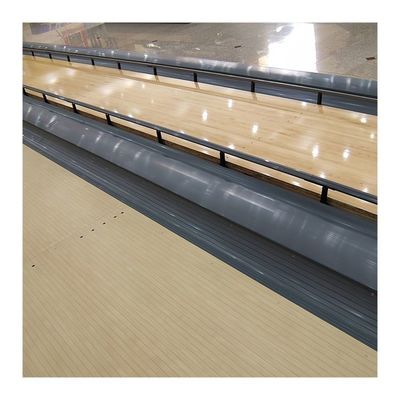 OEM Mini Bowling Alley Equipment Lane Bumper For Bowling Grey