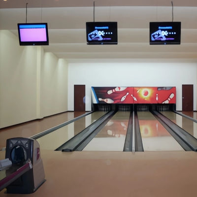 Interactive Brunswick Bowling Equipment Floor Bowling Games For Fashion Style